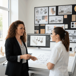 Consultante création d'espace beauté bien-être